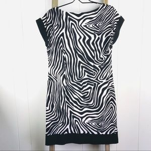 Chico Zebra print Dress size 1X.